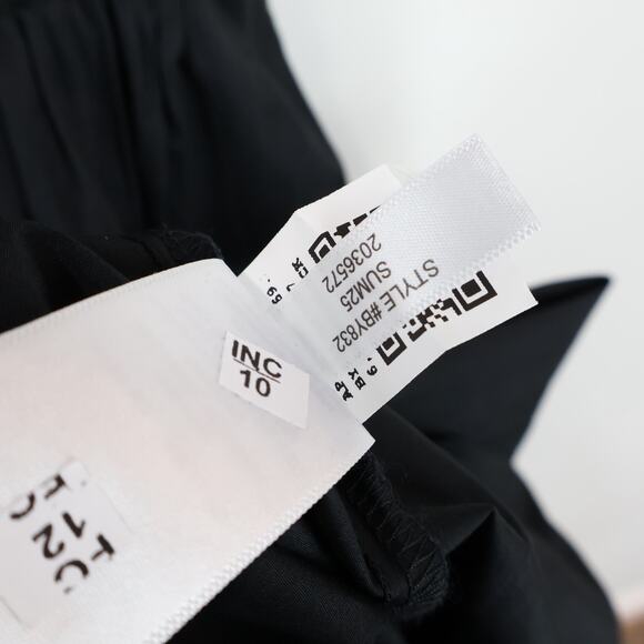 J.Crew Elena Midi Shirtdress Cotton Poplin Black Size 6 NWOT - Picture 5 of 8